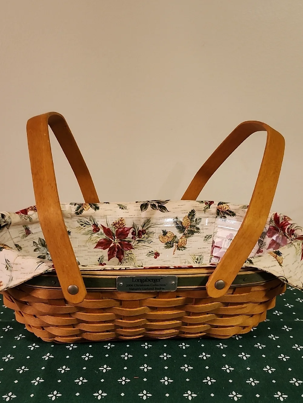 Longaberger 2006 Nature's Garland Basket